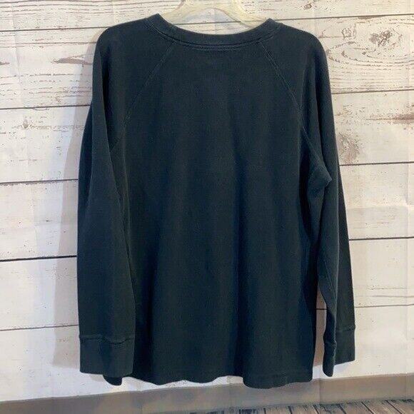 Duluth Trading Shirt Mens XL Blue Rugged Camping Crew Neck Ribbed Outdoor Heavy - Picture 5 of 5